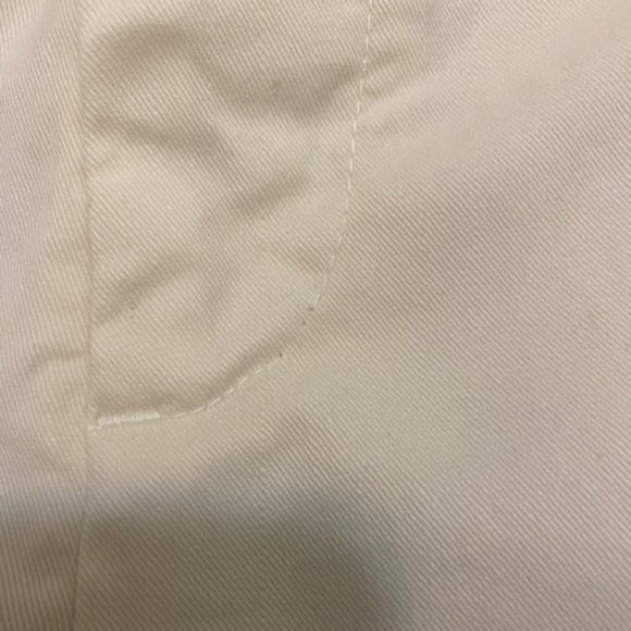 Nili Lotan Tel Aviv Slim Leg Cropped Cream Pants Size 0 - Picture 10 of 10